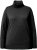 Ulla Popken Turtleneck Ribbed Trim Long Sleeve Sweater Black - φούτερ/Φούτερ με κουκούλα - 