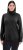 Ulla Popken Turtleneck Ribbed Trim Long Sleeve Sweater Black - φούτερ/Φούτερ με κουκούλα - 