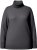 Ulla Popken Turtleneck Ribbed Trim Long Sleeve Sweater Charcoal Grey Melange - φούτερ/Φούτερ με κουκούλα - 