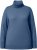 Ulla Popken Turtleneck Ribbed Trim Long Sleeve Sweater Atlantic Blue - φούτερ/Φούτερ με κουκούλα - 