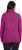 Ulla Popken Turtleneck Ribbed Trim Long Sleeve Sweater Berry - φούτερ/Φούτερ με κουκούλα - 