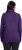 Ulla Popken Turtleneck Ribbed Trim Long Sleeve Sweater Deep Violet - φούτερ/Φούτερ με κουκούλα - 