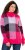 Ulla Popken Grand Check Long Sleeve Sweater Red Pink - φούτερ/Φούτερ με κουκούλα - 