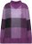 Ulla Popken Grand Check Long Sleeve Sweater Violet - φούτερ/Φούτερ με κουκούλα - 