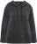 Ulla Popken Chenille Knit Hoodie Graphite Grey - φούτερ/Φούτερ με κουκούλα - 