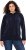 Ulla Popken Chenille Knit Hoodie Navy - φούτερ/Φούτερ με κουκούλα - 