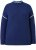 Ulla Popken Contrast Trim Long Sleeve Sweater Dark Blue - φούτερ/Φούτερ με κουκούλα - 