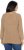 Ulla Popken Two-Tone Mixed Knit Troyer Collar Sweater Caramel - φούτερ/Φούτερ με κουκούλα - 