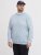 Jack & Jones Brandon Sweatshirt Blue - φούτερ/Φούτερ με κουκούλα - φούτερ/Φούτερ με κουκούλα ανδρικά μεγάλα μεγέθη 