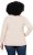 Ulla Popken Drawstring Collar Long Sleeve Sweatshirt Nature Melange - φούτερ/Φούτερ με κουκούλα - 