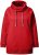 Ulla Popken Drawstring Collar Long Sleeve Sweatshirt Salsa Red - φούτερ/Φούτερ με κουκούλα - 