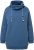 Ulla Popken Drawstring Collar Long Sleeve Sweatshirt Blue Denim - φούτερ/Φούτερ με κουκούλα - 