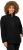 Ulla Popken Modular Fleece Zip Front Jacket Black - φούτερ/Φούτερ με κουκούλα - 