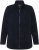 Ulla Popken Modular Fleece Zip Front Jacket Navy - φούτερ/Φούτερ με κουκούλα - 