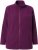 Ulla Popken Modular Fleece Zip Front Jacket Dark Cherry - φούτερ/Φούτερ με κουκούλα - 