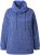 Ulla Popken Teddy Collar Printed Sweatshirt Atlantic Blue - φούτερ/Φούτερ με κουκούλα - 