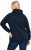 Ulla Popken Rhinestone Snowflake Turtleneck Sweatshirt Navy - φούτερ/Φούτερ με κουκούλα - 