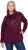 Ulla Popken Rhinestone Snowflake Turtleneck Sweatshirt Dark Ruby - φούτερ/Φούτερ με κουκούλα - 