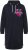 Ulla Popken Extra Long Abstract Graphic Hoodie Navy - φούτερ/Φούτερ με κουκούλα - 