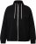 Ulla Popken Contrast Color Zip Up Sweatshirt Black - φούτερ/Φούτερ με κουκούλα - 