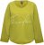 Ulla Popken Embroidered Freedom Rolled Edge Sweatshirt Avocado Green - φούτερ/Φούτερ με κουκούλα - 