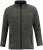 JAY-PI Knitted Fleece Jacket Gray - Μπουφάν - Aνδρικά μπουφαν μεγάλα μεγέθη