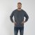 North Latitude O-Neck Sweatshirt Blue Melange TALL - TALL Φούτερ - 