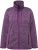 Ulla Popken Heather Knit Fleece Jacket Dark Purple - φούτερ/Φούτερ με κουκούλα - 