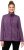 Ulla Popken Heather Knit Fleece Jacket Dark Purple - φούτερ/Φούτερ με κουκούλα - 