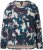 Ulla Popken Horse Print Long Sleeve Sweatshirt Navy - φούτερ/Φούτερ με κουκούλα - 