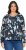 Ulla Popken Horse Print Long Sleeve Sweatshirt Navy - φούτερ/Φούτερ με κουκούλα - 