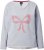 Ulla Popken Bow City Lettering Sweatshirt Light Grey Melange - φούτερ/Φούτερ με κουκούλα - 