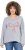 Ulla Popken Bow City Lettering Sweatshirt Light Grey Melange - φούτερ/Φούτερ με κουκούλα - 