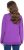 Ulla Popken Magnifique Split Style Sweatshirt Purple - φούτερ/Φούτερ με κουκούλα - 