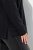 Ulla Popken Chain Fringe Smooth Fleece Sweatshirt Black - φούτερ/Φούτερ με κουκούλα - Ζεστά Φούτερ, Hoodies & Πλεκτά