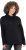 Ulla Popken Chain Fringe Smooth Fleece Sweatshirt Black - φούτερ/Φούτερ με κουκούλα - 