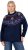 Ulla Popken Norwegian Style Christmas Sweater Blue - φούτερ/Φούτερ με κουκούλα - 