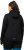 Ulla Popken HYPRAR Zip Front Hooded Stretch Sweatshirt Black - φούτερ/Φούτερ με κουκούλα - 