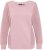 Ulla Popken Mixed Knit Patch Look Sweatshirt Old Pink - φούτερ/Φούτερ με κουκούλα - 
