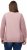 Ulla Popken Mixed Knit Patch Look Sweatshirt Old Pink - φούτερ/Φούτερ με κουκούλα - 