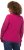 Ulla Popken Shaker Stitch Cropped Gathered Sweater Fuchsia Pink - φούτερ/Φούτερ με κουκούλα - 