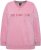 Ulla Popken Graphic BE UNIQUE Inverted Seam Sweatshirt Raspberry - φούτερ/Φούτερ με κουκούλα - 