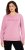 Ulla Popken Graphic BE UNIQUE Inverted Seam Sweatshirt Raspberry - φούτερ/Φούτερ με κουκούλα - 