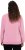 Ulla Popken Graphic BE UNIQUE Inverted Seam Sweatshirt Raspberry - φούτερ/Φούτερ με κουκούλα - 