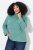 Ulla Popken Asymmetric Zipper Turtleneck Sweater Green - φούτερ/Φούτερ με κουκούλα - Ζεστά Φούτερ, Hoodies & Πλεκτά