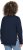 Ulla Popken Stripe Panel Long Sleeve V-Neck Sweatshirt Navy - φούτερ/Φούτερ με κουκούλα - 