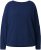 Ulla Popken Inverted Seam Long Sleeve Sweatshirt Navy - φούτερ/Φούτερ με κουκούλα - 