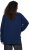 Ulla Popken Inverted Seam Long Sleeve Sweatshirt Navy - φούτερ/Φούτερ με κουκούλα - 