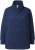 Ulla Popken Eco Cotton Stripe Textured Sweatshirt Navy - φούτερ/Φούτερ με κουκούλα - 