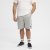 North Latitude Ottoman Sweatshorts Mid Grey - Αθλητικές φόρμες/σορτσάκια - Αθλητικές Φόρμες ανδρικεσ μεγάλα μεγέθη